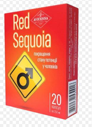 RED SEQUOIA (рэд секвойя) - капсулы для потенции, 20шт