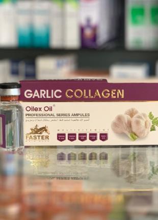 Oilex oil Garlic Collagen Чесночный коллаген- выпадение волос 5щт