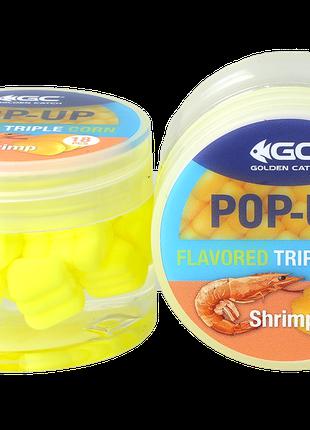 Кукуруза GC Pop-Up Triple Flavored(18шт)Shrimp