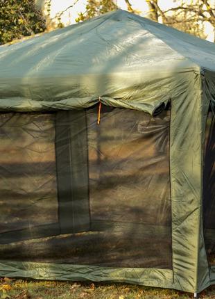 Палатка-шатер Shark 320x320x235 см беседка туристическая с мос...