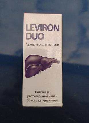 Leviron Duo - Средство для восстановления печени (Левирон Дуо) 30