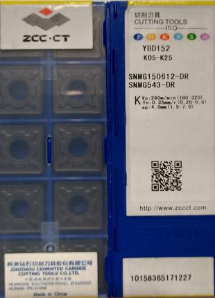SNMG150612-DR YBD152 ZCC-CT Original Пластина твердосплавная к...