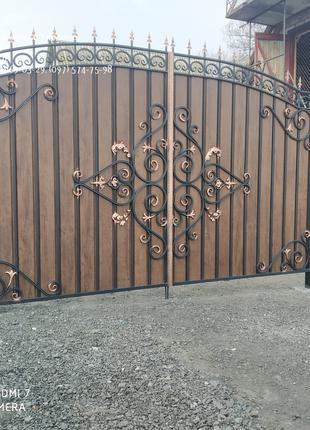 Металоконструкції: ворота, хвіртки