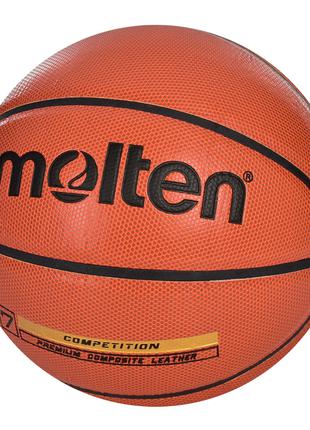 Мяч баскетбольный MS 3451 (12шт) размер 7, ПУ, 570-590г, 8пане...