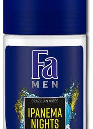 Дезодорант роликовий Fa Men Ритми Бразилії Ipanema Nights 50 м...