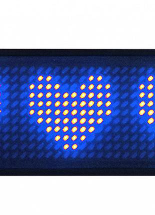 Светодиодный (LED) бейдж синий