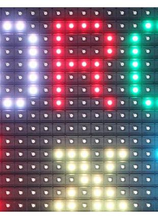 Светодиодный (LED) модуль P10 rgb(полноцветный) SMD3535
