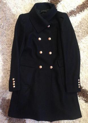 Пальто пальтишко черное 48-50
