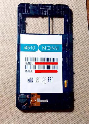 Панель дисплейного модуля в сборе NOMI i4510