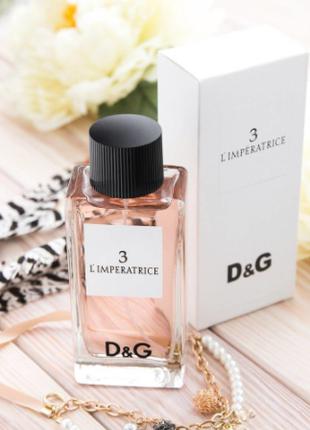Женская туалетная вода Dolce&Gabbana; 3 L'imperatrice / Дольче...