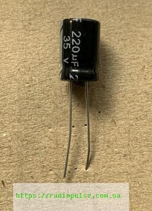 Электролитический конденсатор 220*35*105 8*12