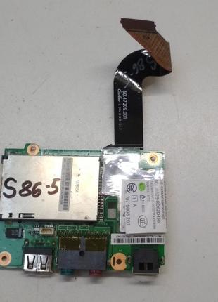 S86-5 Плата модуль USB, AUDIO, Cardreader Lenovo ThinkPad X201...