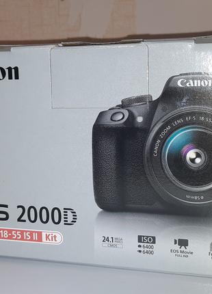 Фотоаппарат Canon EOS 2000D (новый)