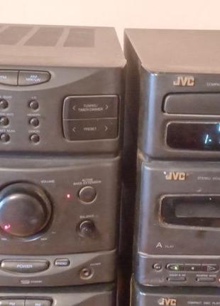 JVC CA-S50bk  (100watts)ПОЛНОСТЬЮ Рабочий!