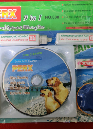 Очисний диск для CD / DVD приводів 9 в 1