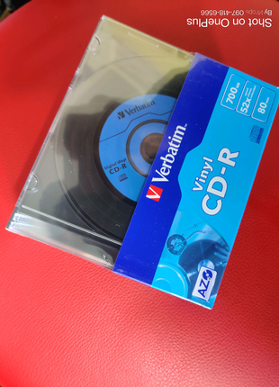 CD-R Verbatim 700MB Vinyl Slim Box поштучно
