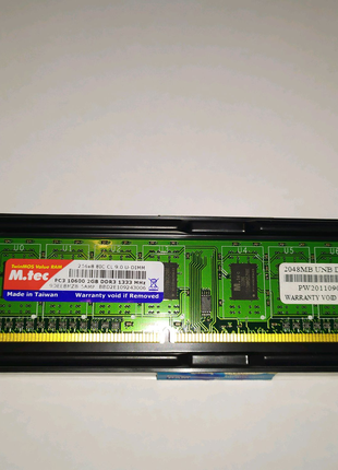 Оперативная память DDR3 2gb M.Tec