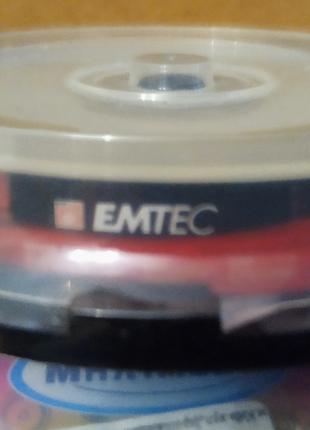 Диск для записи EMTEC CD-R 700 MB, 52x  Тайвань НОВЫЕ.