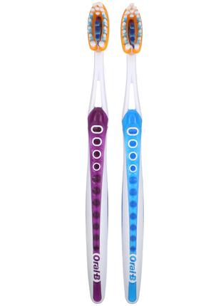 Oral-B, Pro-Flex, Зубная щетка, мягкая, 2 зубные щетки ORL-10005