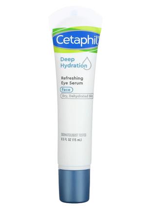 Cetaphil, Deep Hydration, освежающая сыворотка для кожи вокруг...
