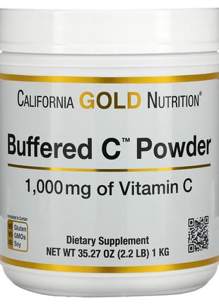 California Gold Nutrition, Buffered Gold C, некислый буферизов...
