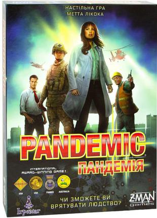Настольная игра Пандемія (Пандемия, Pandemic)