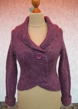 (48/50р) dorothy perkins шерстяной махеровый свитер кофта новая.