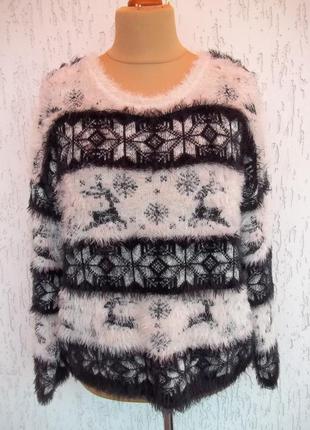 (52р) atmosphere кофта свитер джемпер пуловер (травка) новая