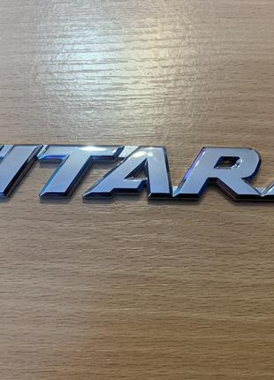 Эмблема VITARA в крышку багажника Suzuki Vitara 2014- Original...