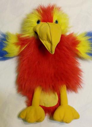 Іграшка на руку the puppet company - папуга  -ціна за 1 .