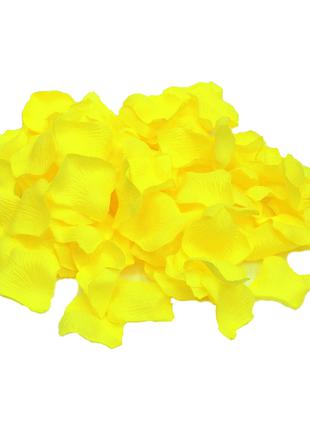 Лепестки роз (уп. 120шт) желтые