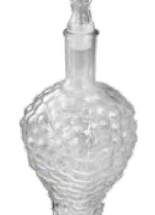 Бутылка графин со стеклянной пробкой Anello 0,75л