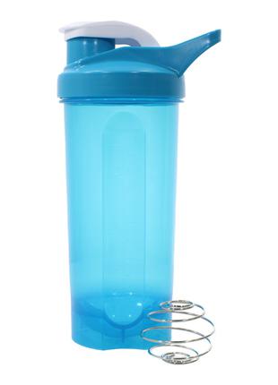 Спортивная бутылка для воды Lesko HC45 Blue 600ml энергетическ...