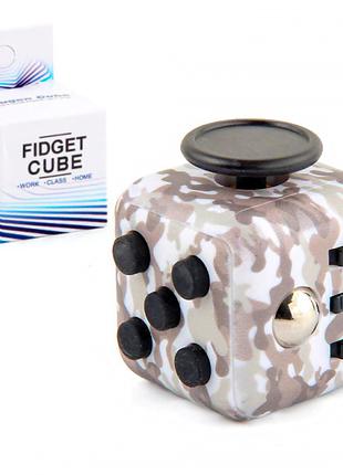 Кубик антистресс Fidget Cube милитари (серый)