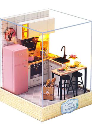 3D Румбокс кукольный дом конструктор DIY Cute Room BT-027 Кухн...