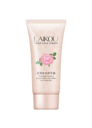 Крем для рук Laikou Rose Hand Care Cream 60 г с экстрактом роз...