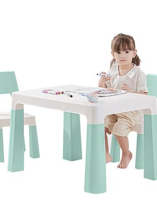 Детский столик и стульчики Bestbaby BS-8817 Blue игровой для д...
