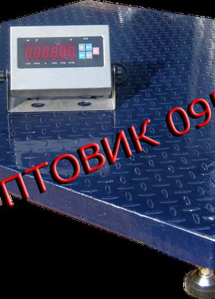 Весы платформенные ЗЕВС Премиум ВПЕ-500-4 (H1515) 1,5х1,5м 500кг