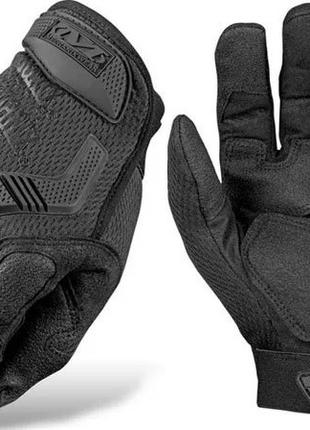Тактические перчатки Mechanix M-Pact черные M
