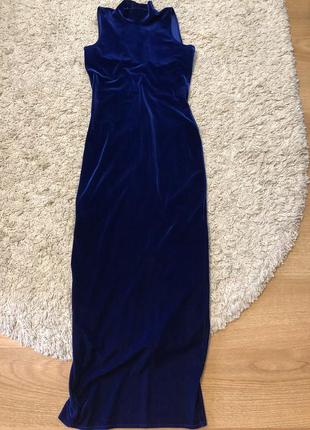Бархатное вечернее платье 34 размер ariella