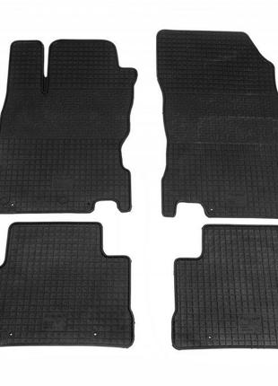 Резиновые коврики (4 шт, Polytep) для Nissan Qashqai 2014↗ гг.