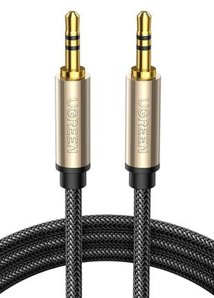 Кабель аудио Ugreen 3.5 mm to 3.5 mm Audio Cable Braided 3 м S...