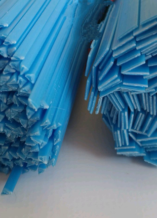 РР-прутки синій стрижні-пайка пластику PP бампера смуга палички