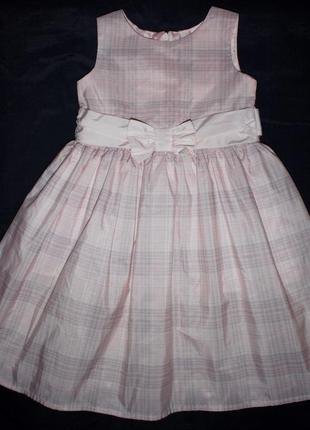 Нарядное платье adams для девочки 3-4 лет