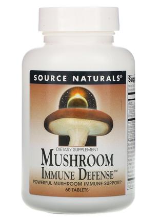 Комплекс з 15 Різновидів Грибів, Mushroom Immune Defense, Sour...
