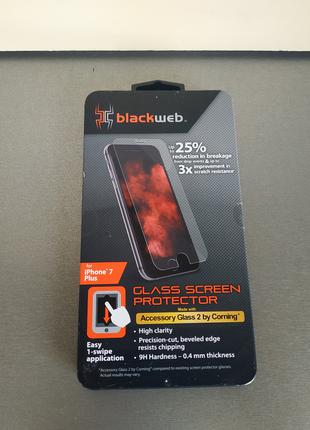 Фирменное Blackweb защитное стекло для iPhone 7 Plus + 8 Plus