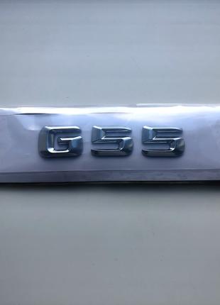 Эмблема шильдик надпись багажника Mercedes G55