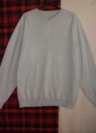 Джемпер пуловер приятного трикотажа шерсть мериноса акрил