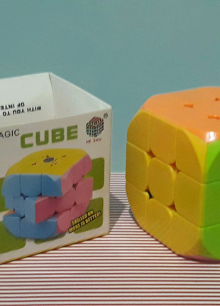 Кубик Рубика 3×3×3 Цветной Пластик Срезанные углы