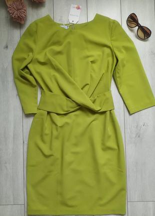 Платье женское оливкового цвета